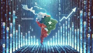 Abstract image of the Best Countries for Nearshore Outsourcing in LATAM in 2025