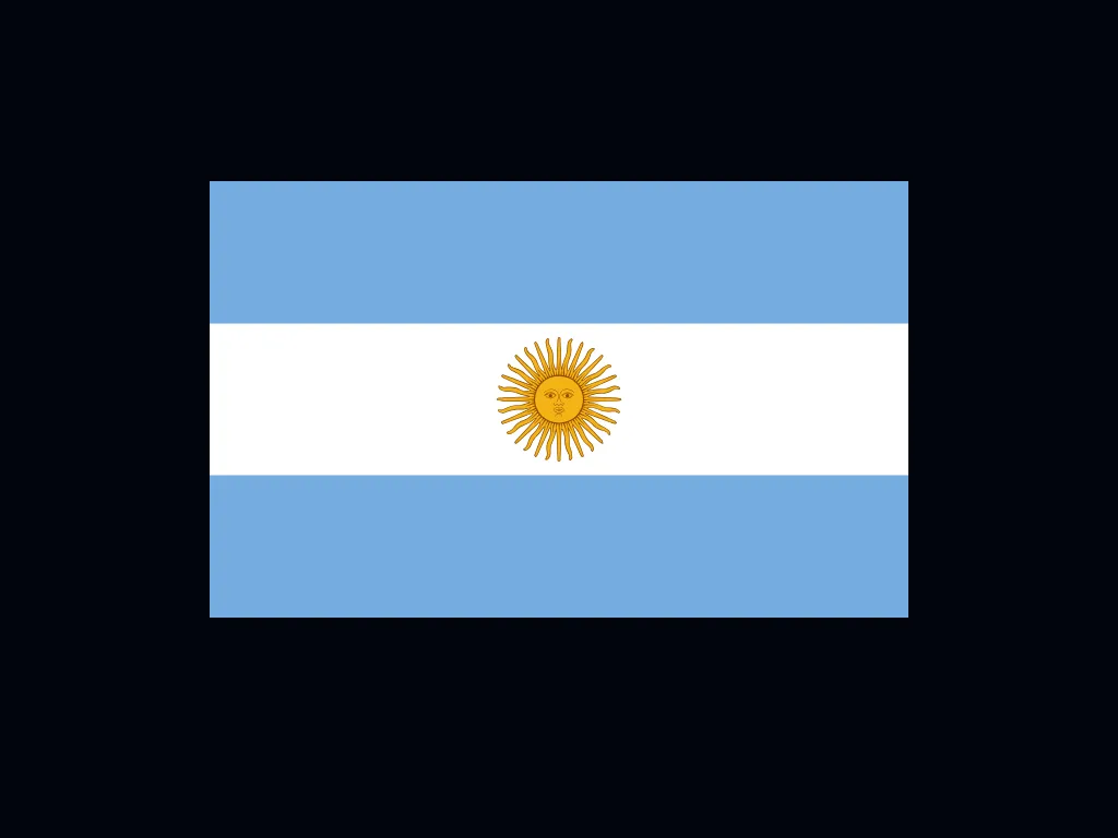 Argentina flag that navigates to a guide on outsourcing in Argentina when clicked on.