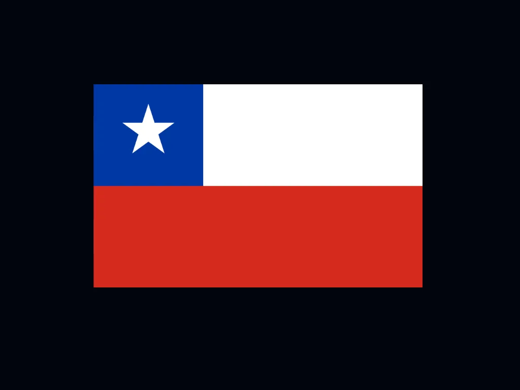 Chilean flag that navigates to a guide on outsourcing in Chile when clicked on.