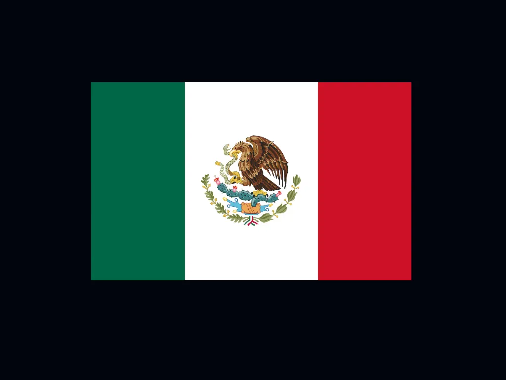 Mexico flag that navigates to a guide on outsourcing in Mexico when clicked on.